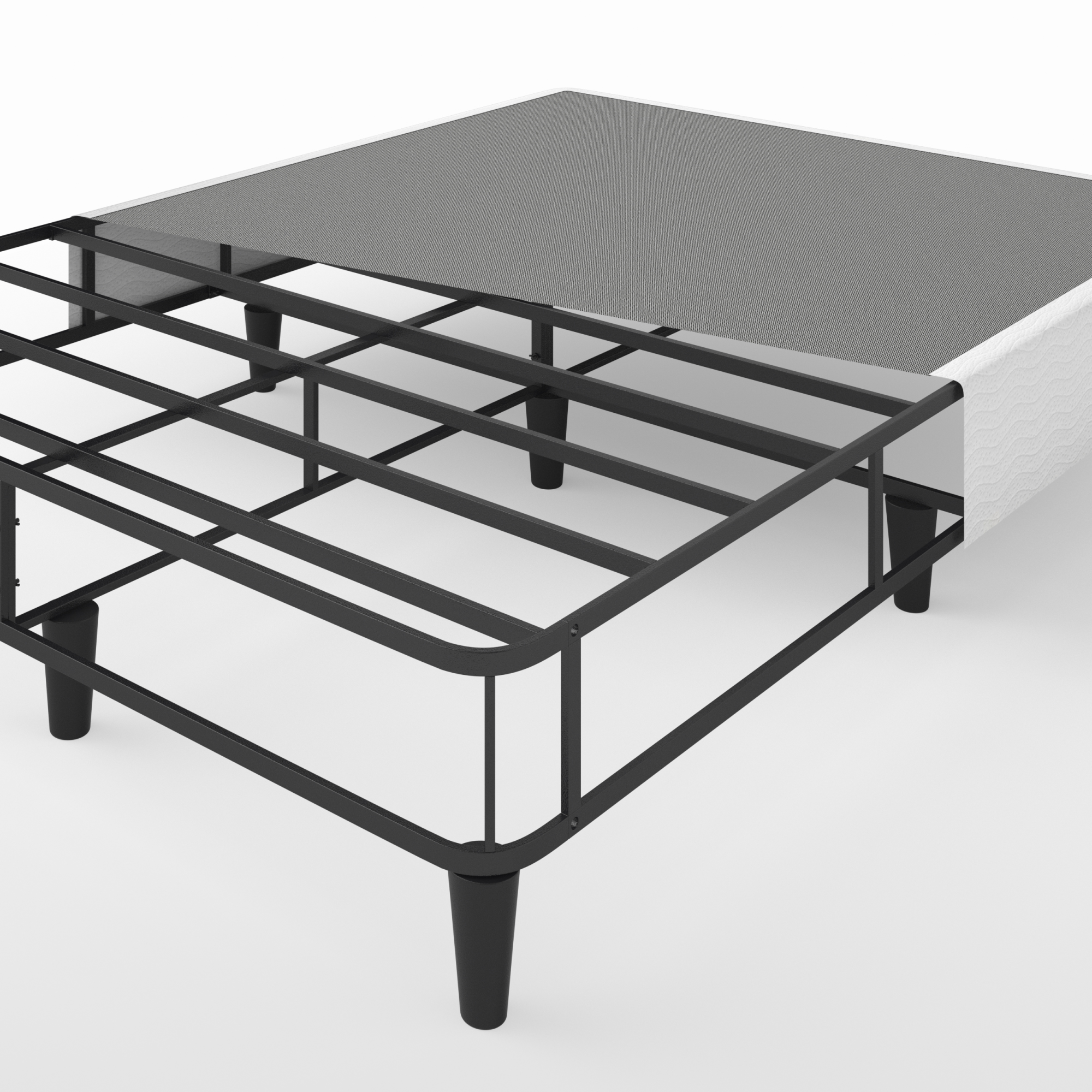 Zinus Bed Frame Queen Double King Single Mattress Base Fabric Steel